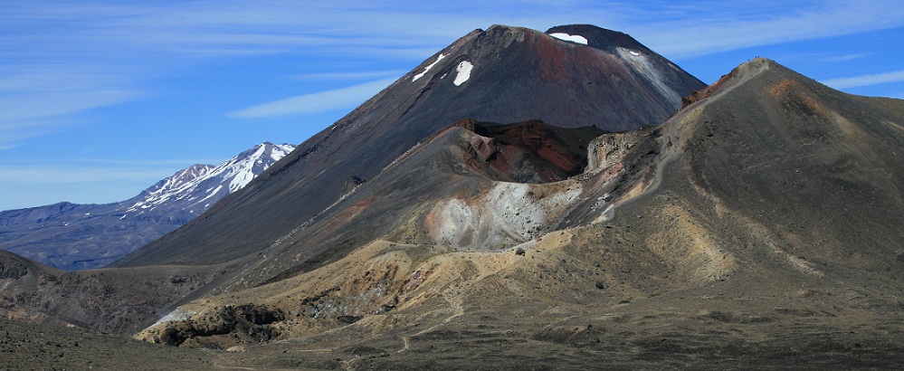 Te Maari crater, near the Tongariro Alpine Crossing