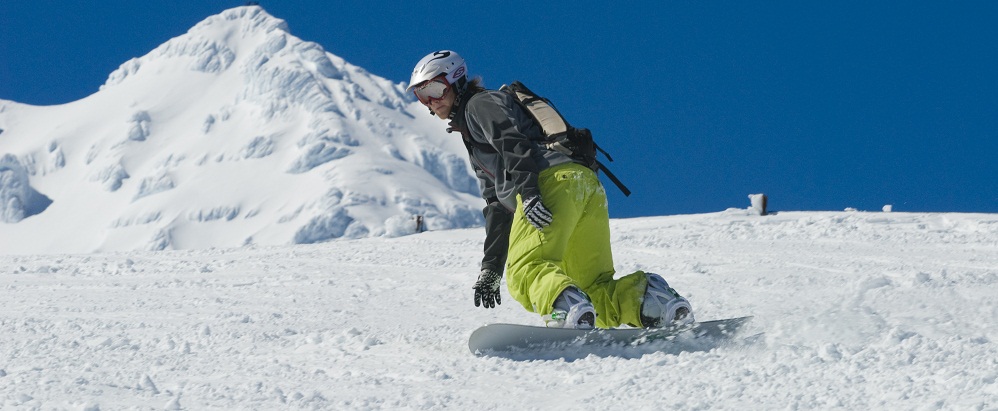 Snowboarding at Tongariro National Park